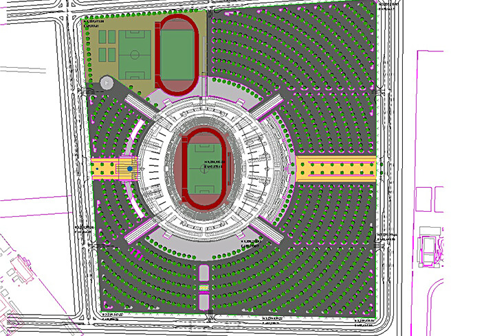 Football Stadium Kuwait