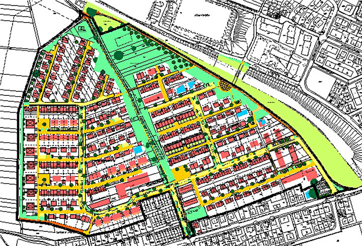 Wohngebiet Stuttgart-Zazenhausen