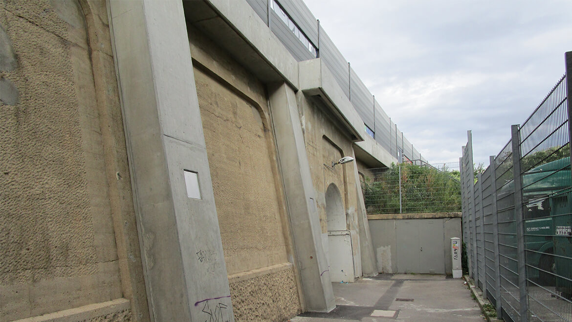 Lärmschutzwand Bad-Cannstatt