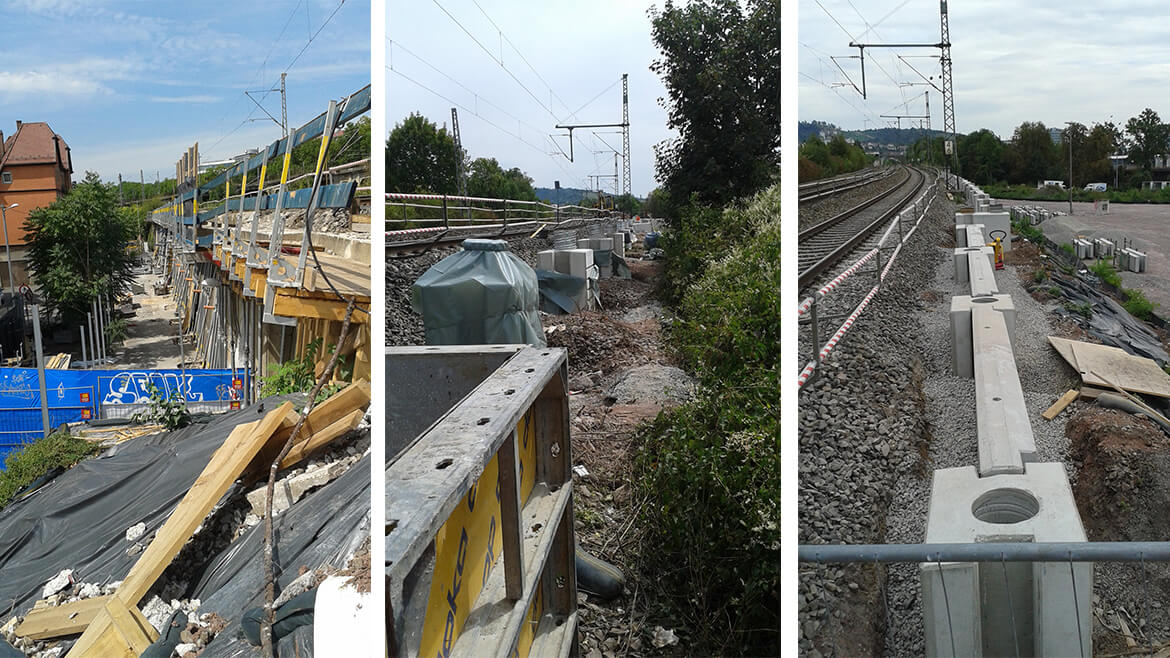 Lärmschutzwand Bad-Cannstatt