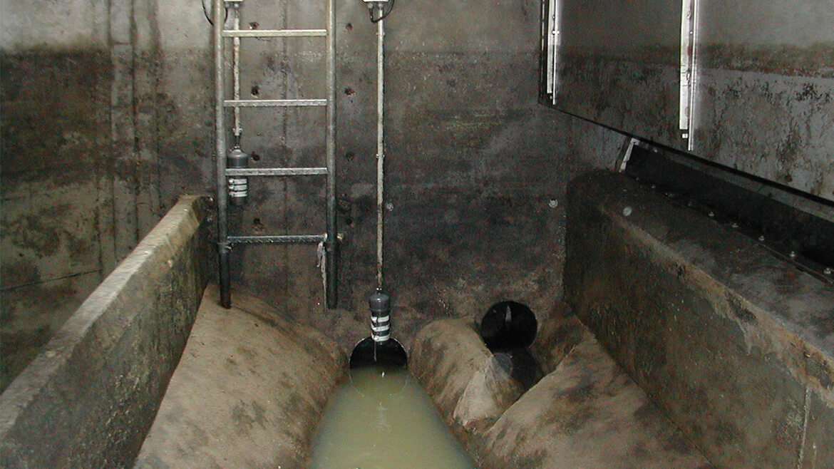 Bauwerksprüfung Regenbecken Ditzingen